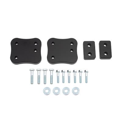 Exterior & Lighting - Bumpers & Bumper Accessories - Wehrli Custom Fabrication - 2011-2014 Chevrolet 2500/3500HD Truck 3/4 in. Front Bumper Spacer Kit