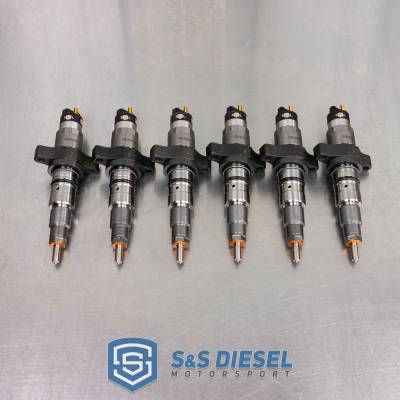 Fuel System - Injectors - S&S Diesel Motorsport - 2003-2004 5.9L Cummins New S&S 60% Injectors (qty. 6)