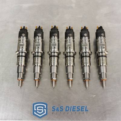 Fuel System - Injectors - S&S Diesel Motorsport - 2007.5-2018 6.7L Cummins S&S New 60% Injectors (qty. 6)