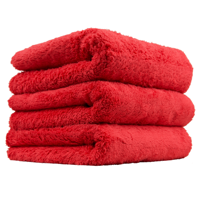 Chemical Guys - Chemical Guys Red Happy Ending Towel 3 Pack - Image 1