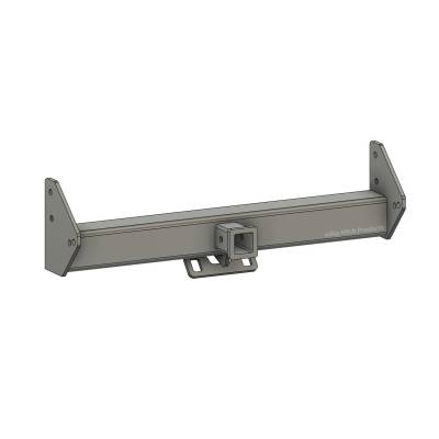 Big Hitch Products - BHP 03-18 Dodge Short/Long Bed BEHIND Roll Pan 2 inch Hidden Receiver Hitch - Image 1