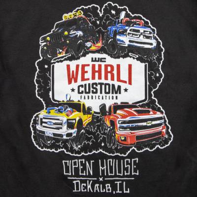 Wehrli Custom Fabrication - Men's T-Shirt - Open House Black - Image 4