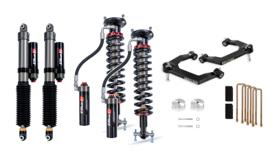 2020-2023 LM2 Duramax (3.0L) - Chassis & Suspension - Cognito Motorsports - 19-23 Silverado/Sierra 1500 2WD/4WD Cognito - 3-Inch Elite Leveling Lift Kit With Elka 2.5 Shocks