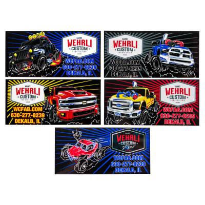 Apparel & Merchandise  - Stickers, Drinkware, & Accessories - Wehrli Custom Fabrication - Wehrli Custom Magnets