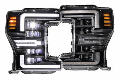 2017-2019 Ford Super Duty - Morimoto - XB LED Headlights Gen 2 (Pair / White DRL) 