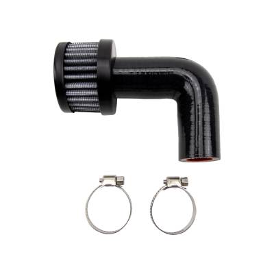 Replacement & Accessory - Filters - Wehrli Custom Fabrication - 3/4"  Universal Breather Kit with Elbow