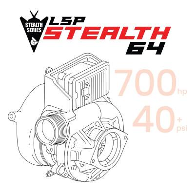 Calibrated Power / Duramax Tuner - 2017-2023 L5P Duramax Stealth Mach 1 64mm Drop In VGT Turbo - Image 5