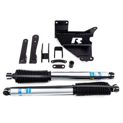 Chassis & Suspension - Leveling Kits - ReadyLIFT - 2013-2022 RAM 2500 / 3500 CUMMINS 4WD - READYLIFT - DUAL STEERING STABILIZER WITH BILSTEIN