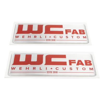Wehrli Custom Fabrication - WCFab Gel Stickers - Image 2