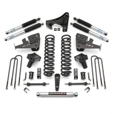 Suspension and Chassis - Lift Kits - ReadyLIFT - 2017-2022 Ford Super Duty Power Stroke 4WD - ReadyLift - 6.5" Lift Kit (2-PC Drive Shaft Only) w/ Bilstein Shocks