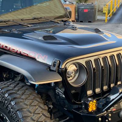 S&B Filters - 2018-2023 Jeep Wrangler JL / 2020-2023 Gladiator JT S&B Hood Scoop Kit - Image 8