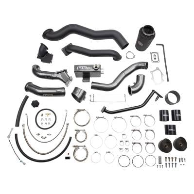 Turbo Upgrades & Install Kits - Twin Turbo Kits - Wehrli Custom Fabrication - LB7 Duramax S400/Stock Twin (Compound) Turbo Kit