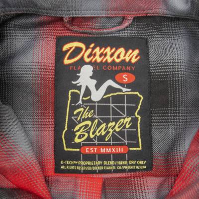 Wehrli Custom Fabrication - Men's Dixxon Flannel - Red & Grey Plaid, Limited Edition - Image 4