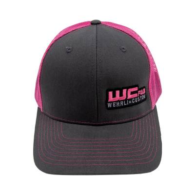 Wehrli Custom Fabrication - Snap Back Hat Black/Pink WCFab - Image 2