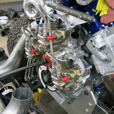 Wehrli Custom Fabrication - Duramax Billet Front Engine Cover - Image 11
