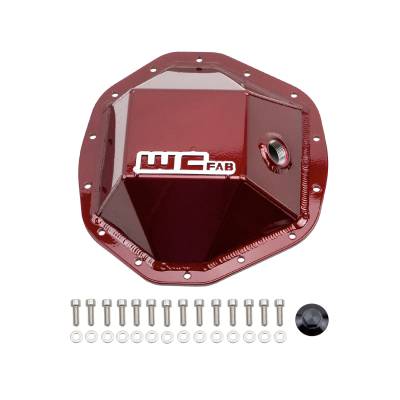 Chassis and Suspension - Traction Bars & Diff Covers - Wehrli Custom Fabrication - 2020-2024 GM 2500/3500HD & 2019-2022 Ram 2500/3500 Rear Differential Cover