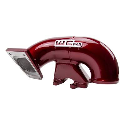 WCFab Red Crossover Pipe