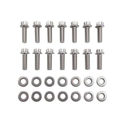 Replacement & Accessory - Accessories & Miscellaneous - Wehrli Custom Fabrication - Premium Duramax/Cummins Rear Differential Cover Bolt Kit