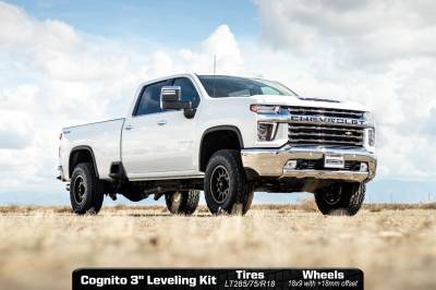 Cognito Motorsports - 2020-2024 L5P Duramax WCFab X Cognito - 3" Performance Leveling Lift Kit - Image 3