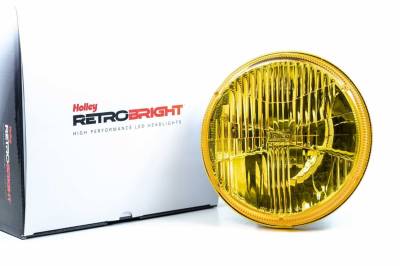Morimoto - Sealed Beam RetroBright LED Headlights - Holley/Morimoto - 7" Round - Image 7