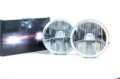 Morimoto - Sealed Beam RetroBright LED Headlights - Holley/Morimoto - 5.75" Round