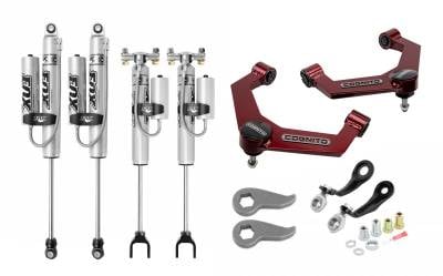 Chassis and Suspension - Leveling Kits - Cognito Motorsports - 2020-2024 L5P Duramax WCFab X Cognito - 3" Premier Leveling Kit
