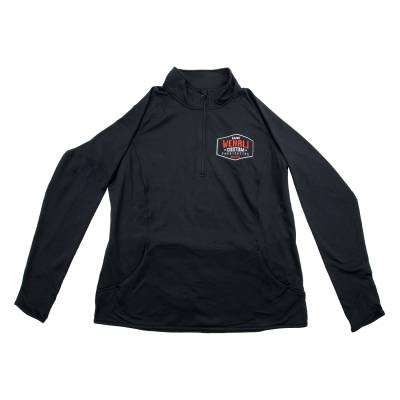 Wehrli Custom Fabrication - Womens Quarter Zip Badge Logo Sport Pullover Shirt