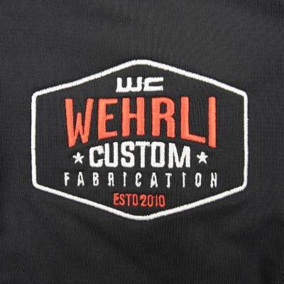 Wehrli Custom Fabrication - Womens Quarter Zip Badge Logo Sport Pullover Shirt - Image 2
