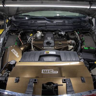 Wehrli Custom Fabrication - 2010-2012 6.7L Cummins 4" Cold Air Intake Kit with Air Box - Image 7