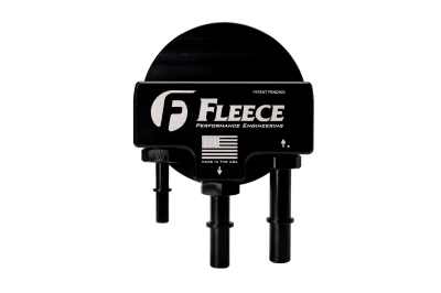 Fleece Performance  - 2011-2024 6.7L Powerstroke Fleece Engine Mounted Billet Fuel Filter Housing Kit - Image 4