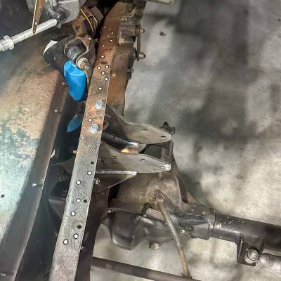 Wehrli Custom Fabrication - LB7/LLY/LBZ/LMM Duramax HD Engine Swap Mount Kit for 1973-1987 GM C/K Square Body Truck Chassis - Image 2