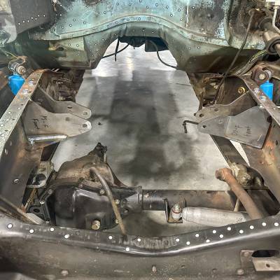 Wehrli Custom Fabrication - LB7/LLY/LBZ/LMM Duramax HD Engine Swap Mount Kit for 1973-1987 GM C/K Square Body Truck Chassis - Image 4