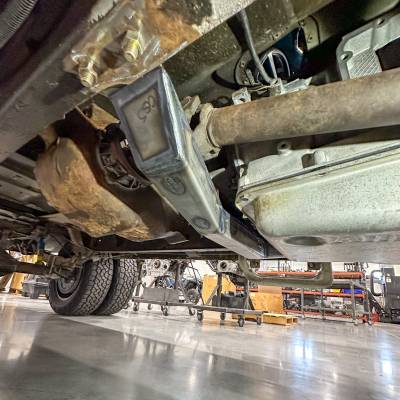 Wehrli Custom Fabrication - Transmission Crossmember Kit for 1973-1987 GM C/K Square Body Truck Chassis - Image 2