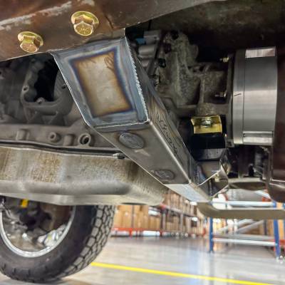 Wehrli Custom Fabrication - Transmission Crossmember Kit for 1973-1987 GM C/K Square Body Truck Chassis - Image 3