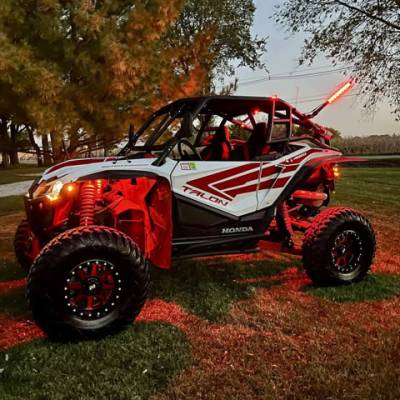 WCFab Side X Side - 2019-2025 Honda Talon X/R 2 Seat Race Roll Cage - Image 22