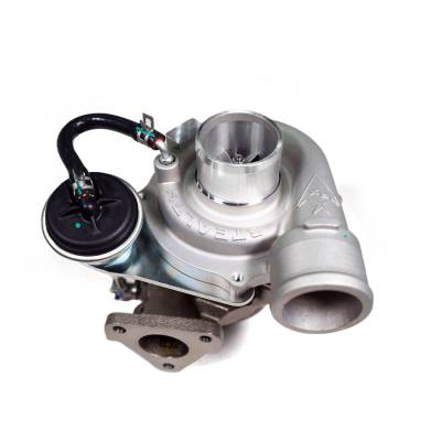 Turbo Exhaust Inlet and Compressor Outlet View