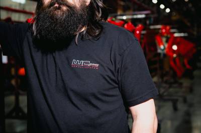 Wehrli Custom Fabrication - Men's T-Shirt - Powder Coat 10th Anniversary - Image 5