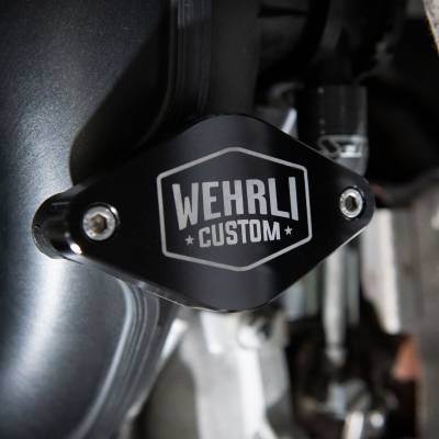 Wehrli Custom Fabrication - 2011-2016 LML Duramax Turbo Resonator Billet Plate - Image 2