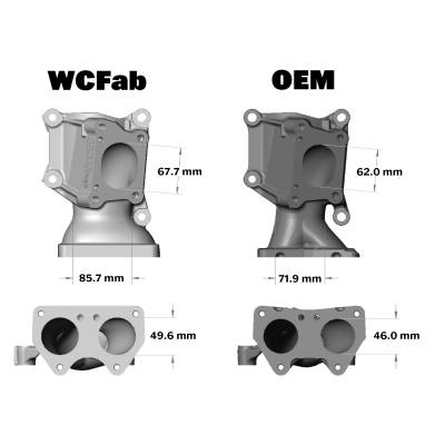 Wehrli Custom Fabrication - 2017-2023 L5P / 2019-2023 L5D Duramax High Flow Turbo Pedestal Kit - Image 8