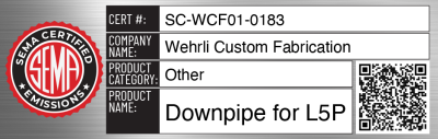 Wehrli Custom Fabrication - 2017-2026 L5P Duramax 3.5" Down Pipe - Image 5