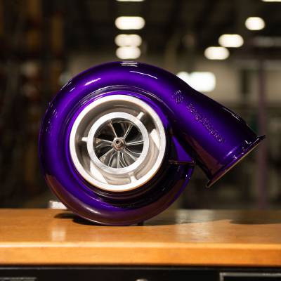 Powder Coated Compressor Cover in Illusion Purple (-IP)