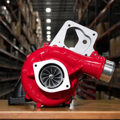 Powder Coated Compressor Cover in Bengal Red (-BR)