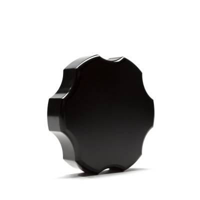 Wehrli Custom Fabrication - 2017-2026 Powerstroke Billet Aluminum Power Steering Reservoir Cap, Black Anodized - Image 2