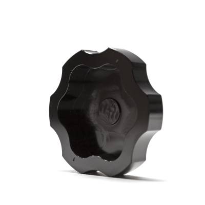 Wehrli Custom Fabrication - 2017-2026 Powerstroke Billet Aluminum Power Steering Reservoir Cap, Black Anodized - Image 4