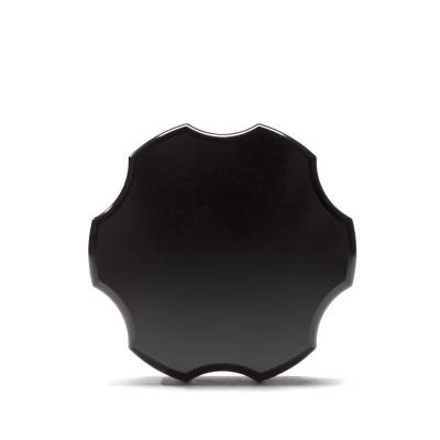 2017-2026 Powerstroke Billet Aluminum Power Steering Reservoir Cap, Black Anodized