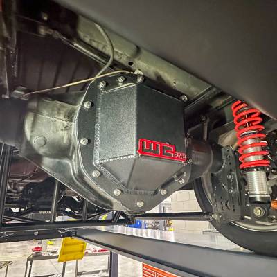 Flat Cadillac Grey with Racing Red tags