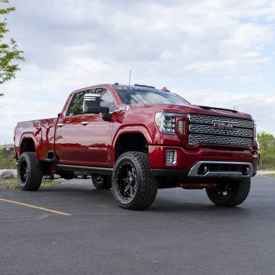 Wehrli Custom Fabrication - 2020-2026 GMC 2500/3500HD Fender Flare Billet Marker Light Delete Kit with WCFab Logo - Image 10