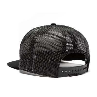 Wehrli Custom Fabrication - Snap Back Hat Heather Gray and Black with Black and Dark Red Badge - Image 5