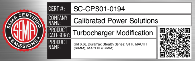 Calibrated Power - 2017-2023 L5P Duramax Stealth STR Drop In VGT Turbo - Image 12