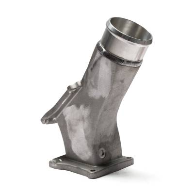 Wehrli Custom Fabrication - LBZ/LMM Duramax High Flow 3" Y-Bridge (Bridge Only) for Fixed Vane / Non-VGT Turbo - Image 2